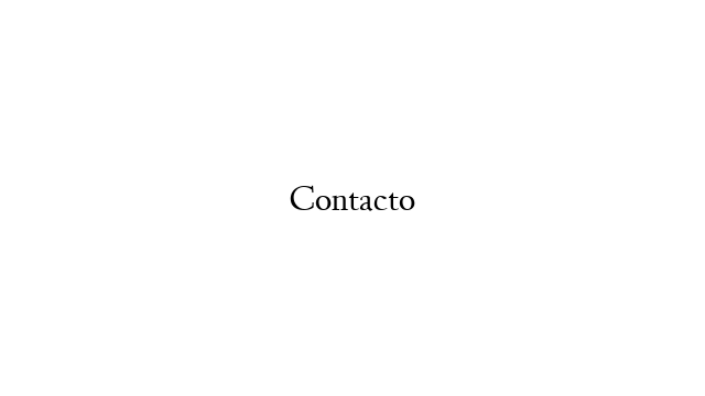 Contacto