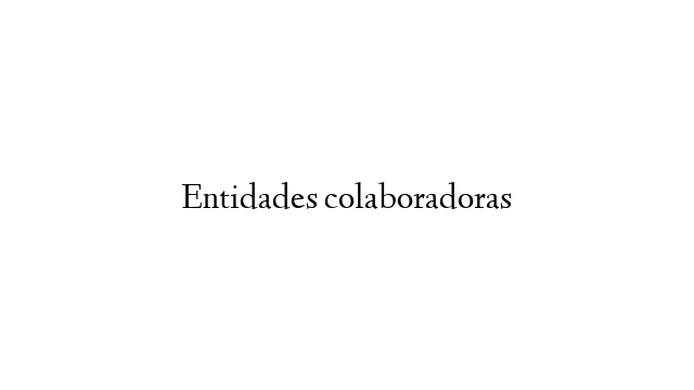 Entidades colaboradoras